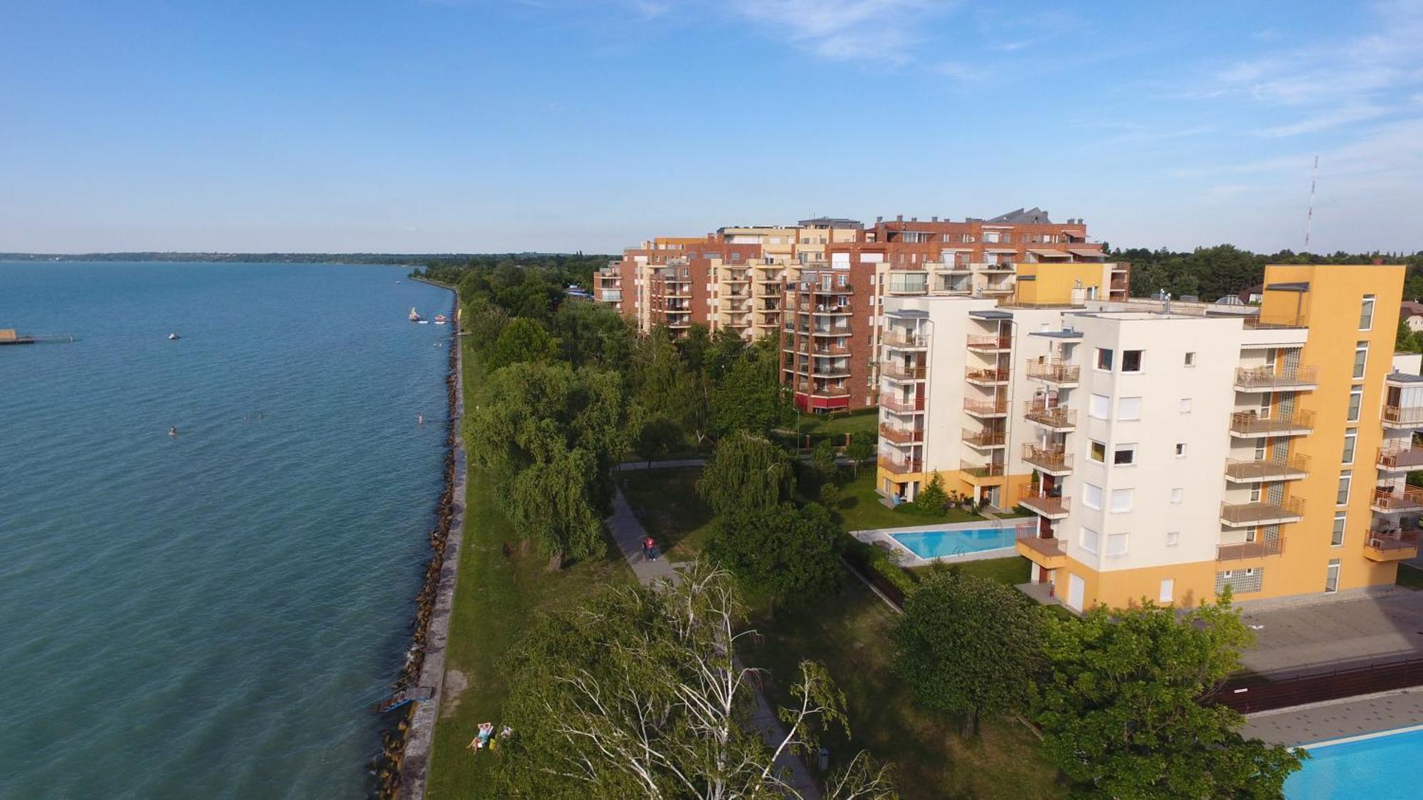 Viktoria Beach Apartman Gold 2. Siofok Exterior photo